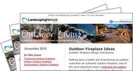 outdoor living newsletter