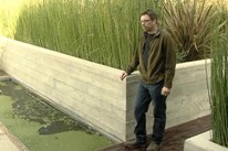 Pond Design - Metal Entryway Pond