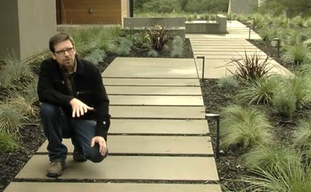 Video: Concrete Walkway Design - Landscaping Network