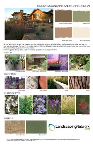 Garden Style Design Sheets, What Is Landscape Architecture Pdf
